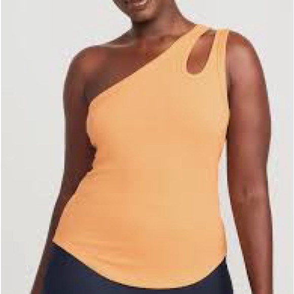 NWT Old Navy One Shoulder Top Sz M - Picture 2 of 6